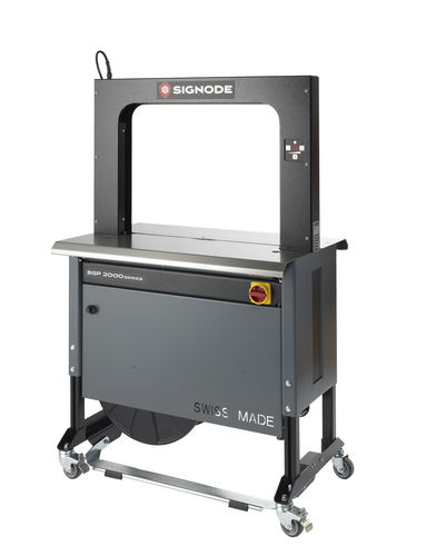 Semi-automatic strapping machine - SGP4000 - STRAPEX - for packaging / for polypropylene straps / mobile