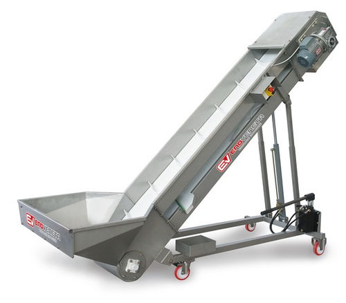 Belt conveyor - Enoveneta - inclined / transport / height-adjustable