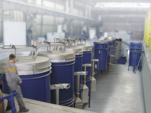 Pit furnace - Aichelin Group - annealing / tempering / quenching