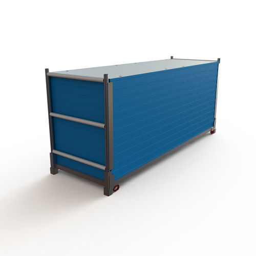 Storage container - JEAN FOUR-EUROBRESS - transport / plastic / stackable