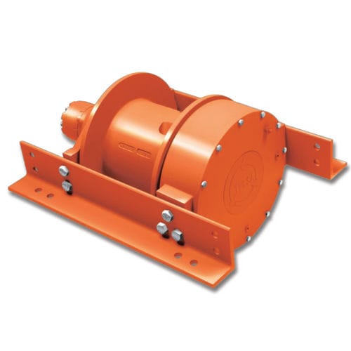 Pneumatic winch - 3541RL - Tulsa Winch - wire rope / compact / planetary