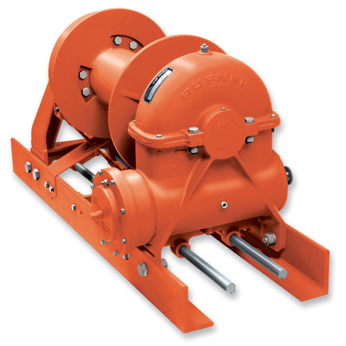 Hydraulic winch - RN65W - Tulsa Winch - wire rope / worm gear