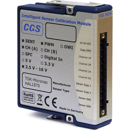Analog I O module - ISCM TDK-Micronas HAL - CGS Computer Gesteuerte Systeme GmbH - CompactRIO / 4-channel / FPGA