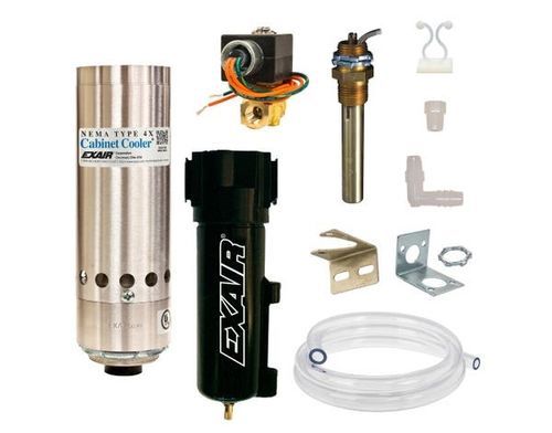 Side-mount electrical cabinet air conditioner - HT4840SS - EXAIR - compact / industrial / corrosion-resistant