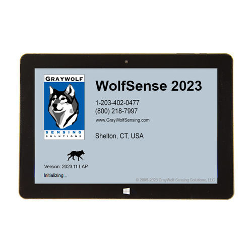 Management software - WolfSense  - GrayWolf Sensing Solutions - interface / data logger / audio
