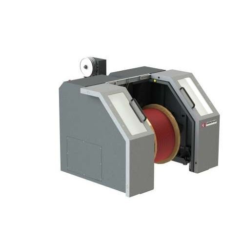 Coil unwinder - TROMPIN 800 - Kabelmat Wickeltechnik GmbH - cable drum / drive / roller