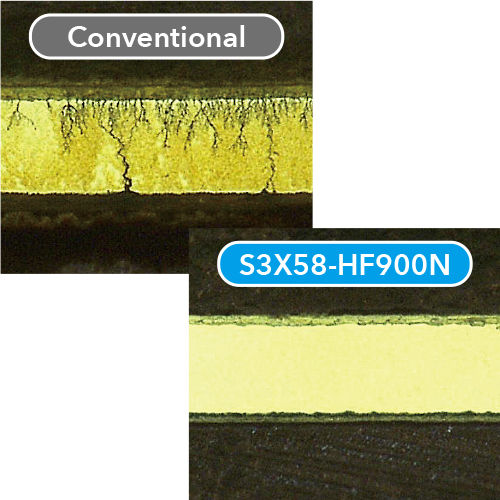 Solder paste - S3X58-HF900N - Koki Company Limited - copper / for electrical components / high-temperature