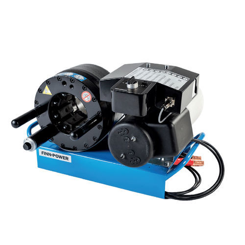 Hose crimping machine - P20CS - Lillbacka Finn-Power - hydraulic hose / semi-automatic / compact