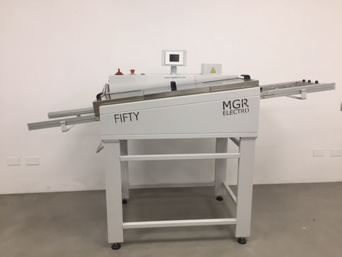 Wave soldering machine - FIFTY - MGR Electro Srl - PLC-controlled / for electronic components