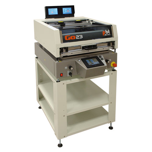 Semi-automatic stencil printer - Go23 - PBT Works s.r.o. - solder paste / SMT / PCB