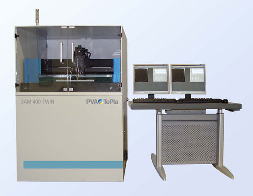 Analysis microscope - SAM 400 TWIN - PVA TePla Analytical Systems GmbH - for research / high-speed / scanning acoustic