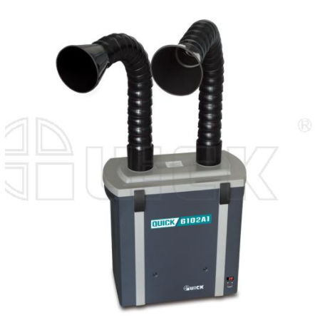 Transportable fume extractor - 6102A1 - Quick Intelligent Equipment Company - welding / soldering / laser