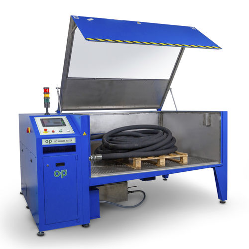 Multi-parameter test stand - BC800/WES - OP Srl - automatic / PLC-controlled / hose