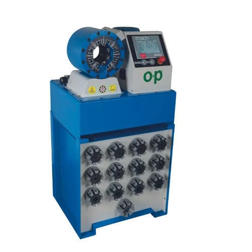 Hose crimping machine - TUBOMATIC H83 ES - OP Srl - automatic