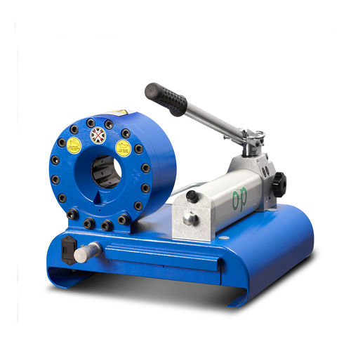 Hose crimping machine - TUBOMATIC H47 PM - OP Srl - hydraulic hose / manual / lever-operated
