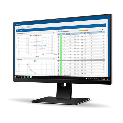 Calibration software - eCal™ - SPEKTRA Schwingungstechnik und Akustik GmbH Dresden - viewer / post-processing / metrology