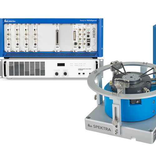 Vibration calibration system - CS Q-LEAP™ SINE with SE-09 - SPEKTRA Schwingungstechnik und Akustik GmbH Dresden - acceleration / displacement / laboratory