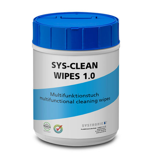Cleaning wipe - SYS-CLEAN© WIPES1.0 - SYSTRONIC Produktionstechnologie GmbH & Co. KG
