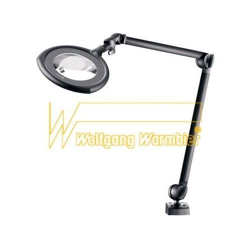 LED light magnifier - TEVISIO - Wolfgang Warmbier GmbH & Co. KG Systeme gegen Elektrostatik - articulated arm