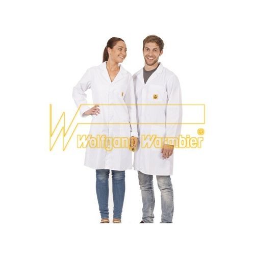 Work smock - AM160 - Wolfgang Warmbier GmbH & Co. KG Systeme gegen Elektrostatik - unisex / white
