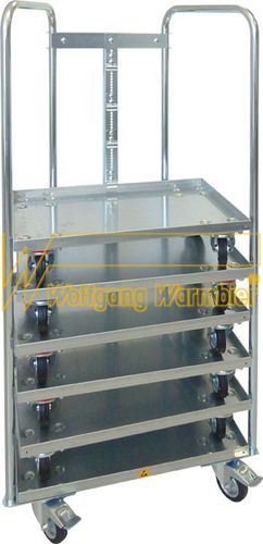 Multipurpose roll container - Wolfgang Warmbier GmbH & Co. KG Systeme gegen Elektrostatik - shelf