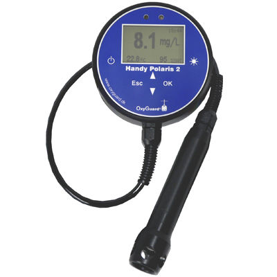 Temperature measuring instrument - Handy Polaris 2 - OxyGuard - dissolved oxygen / portable / automatic