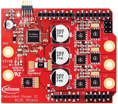 32-bit microcontroller - BLDC_SHIELD_TLE9879 - Infineon Technologies AG - for automotive applications / for motor control / system-on-chip