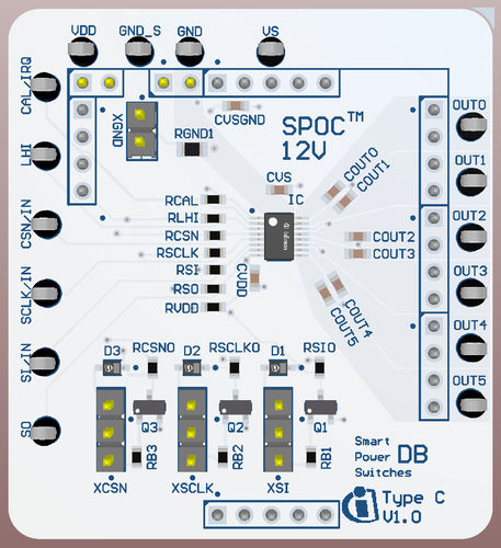 Evaluation board - D-BTS81000-SSGI-6ET-1 - Infineon Technologies AG