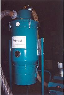 Industrial vacuum cleaner - OMSAT FRANCE - chip / pneumatic / stationary