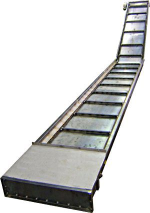 Chip conveyor system - OMSAT FRANCE - for waste / centralized