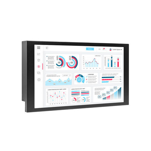 5-wire resistive touch screen monitor - IRTMCF215SBNFA - IronTech Solutions, SL - LED backlight / industrial / outdoor