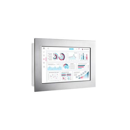 5-wire resistive touch screen monitor - IRTMFB121JBNLA - IronTech Solutions, SL - LED backlight / industrial / outdoor