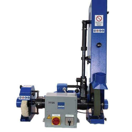 Metal grinding polishing machine - 7725 - IMM Maschinenbau GmbH - belt