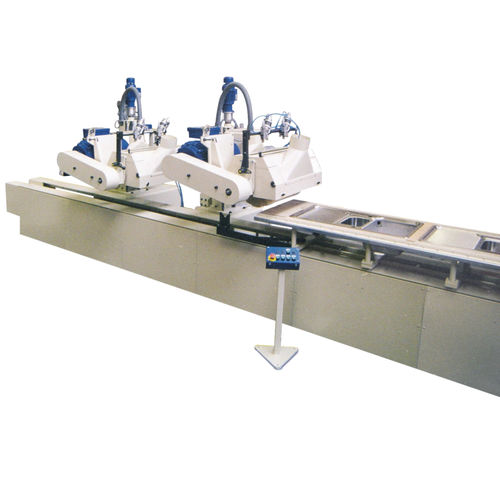 Aluminum polishing machine - Rho - IMM Maschinenbau GmbH - for stainless steel / for wood / for flat parts