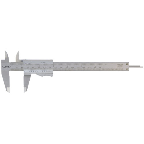 Vernier caliper - AB010 series - Alpa Metrology - stainless steel