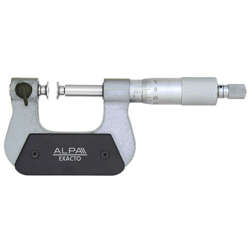 Outside micrometer BB055 series Alpa Metrology analog / with