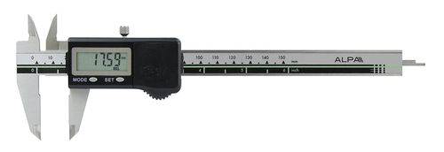 Digital caliper - Alpa Metrology - Vernier / double hook / stainless steel
