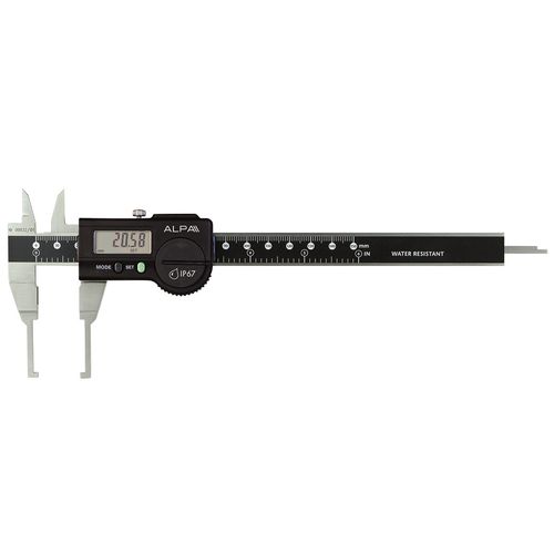 Digital caliper - AA110 - Alpa Metrology - stainless steel / IP67