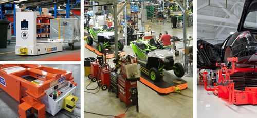 Automated guided vehicle for the automobile industry - DAIFUKU - for assembly