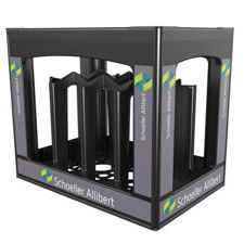 Plastic crate - 8369001 - IPL Schoeller - transport / for logistics / for bottles