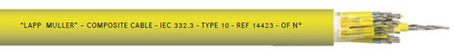 Power cable - 14423  - Lapp Muller - data / hybrid / fire-resistant