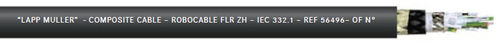 Power cable - 56496 - Lapp Muller - coaxial / armored / for drag chains