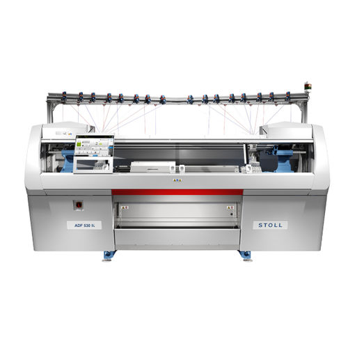 Flat knitting machine - ADF 530-16 KI BC MULTI GAUGE - STOLL - computerized / industrial