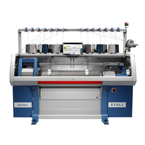 Flat knitting machine - CMS 502 KI BC - STOLL - compact / computerized / industrial