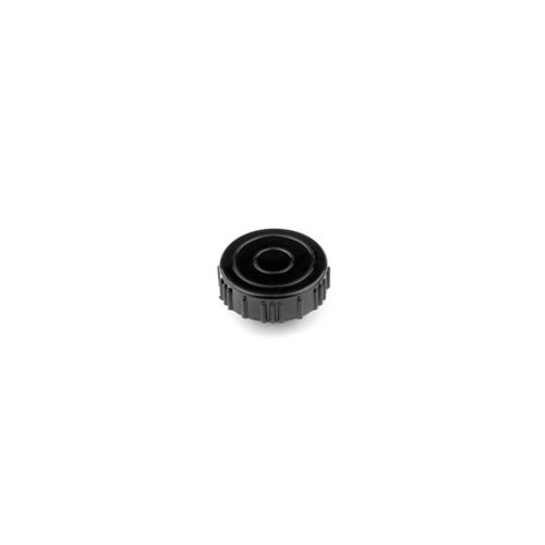 Threaded knob - VB/P - GAMM - knurled / round / stainless steel