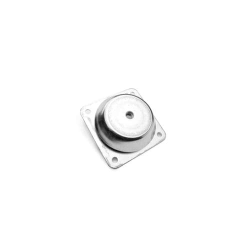 Round anti-vibration mount - AC4F - GAMM - zinc-plated steel / rubber / bell-shaped
