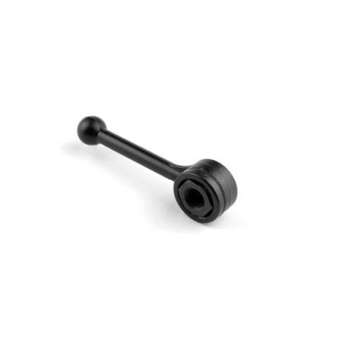 Adjustable clamping lever - E - GAMM - steel / zamak / internal thread
