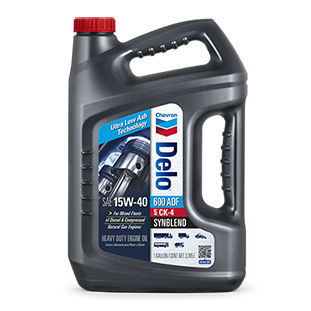 Lubricating oil - DELO® 600 ADF - Chevron Lubricants (Mfg.) - synthetic / for engines / for trucks