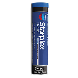 Lubricating grease - Starplex® HD 1, 2 M5 - Chevron Lubricants (Mfg.) - molybdenum disulfide / construction / agriculture