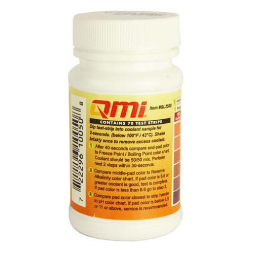 Test strip - GL2500 - QMI, an ITW Company (Mfg., Svc.)